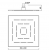 Верхний душ Jaquar Maze [OHS-CHR-1629] (240х240 мм)