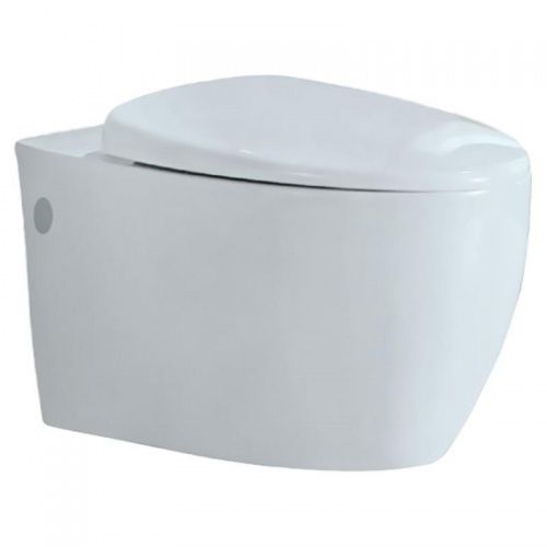 Унитаз подвесной Jaquar Vignette [VGS-WHT-81953] (безободковый с сиденьем)