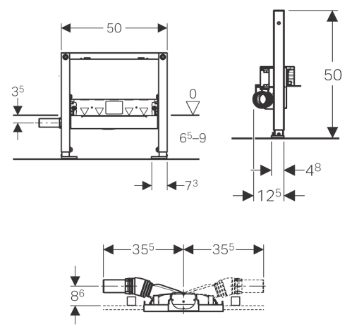 Трап для душа Geberit Duofix [111.593.00.1]