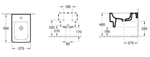 Биде подвесное Villeroy & Boch Memento [5428-00-R2]